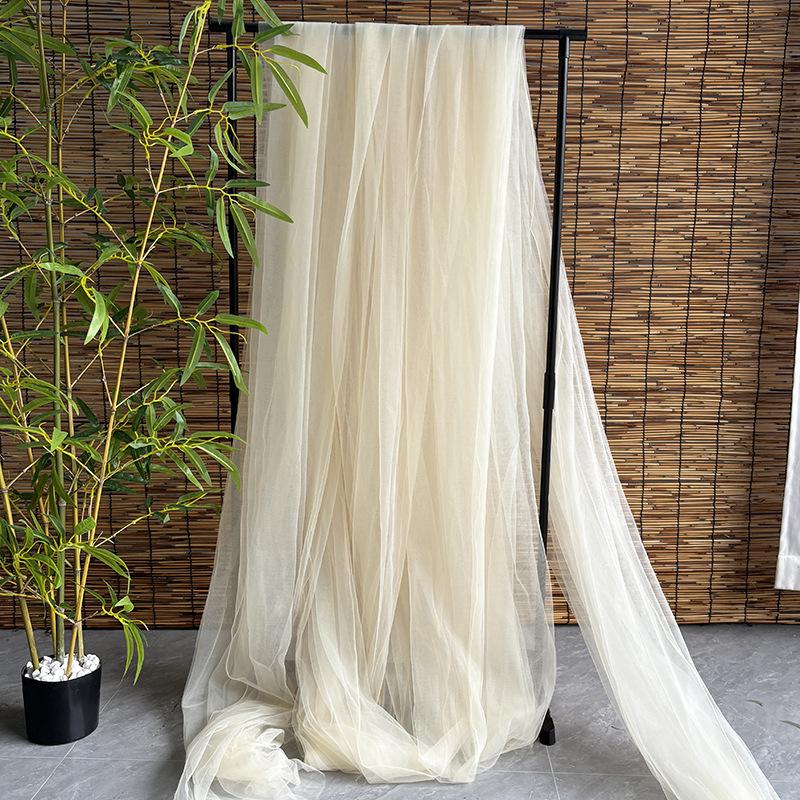 Светло-розовая марлевая занавеска с цветами сакуры с розовым нефритом и акцентами цвета розовой фасолевой пасты - швейцарская противомоскитная сетка для потолка салона красоты.