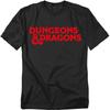Dungeons And Dragons Type Logo Adult T-Shirt