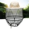 Men Visor Sun Hats Caps Summer Outdoor Breathable Camouflage Insect Anti-mosquito Mesh Accessories