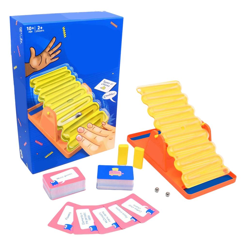 Family Queue Game - Fast-paced Family Board Game - Wild Q&A Party Game - 2-player Game, Suitable For Everyone
