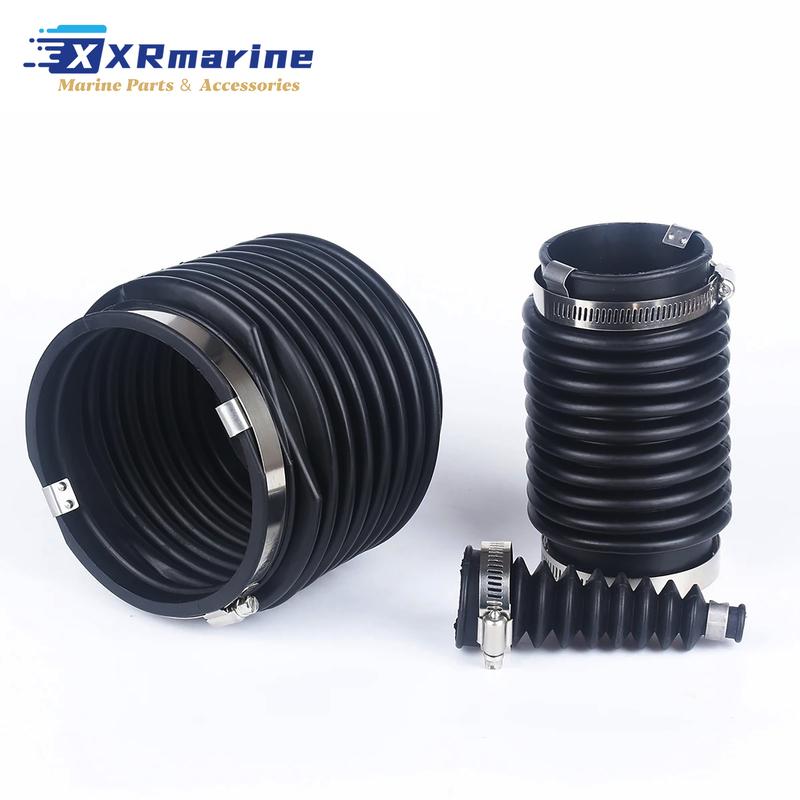 Комплект гофры подходит для лодочных моторов Mercruiser MC-I R MR Alpha One Gen 2 74639A2 18654A1 816431A1 18-2753-2 18-2750 18-2747