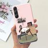 Чехол для телефона Samsung Galaxy A55 Samsung A55 5G SM-A556B Модный узор Луна Мягкая силиконовая задняя крышка