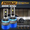 Roadsun 2pcs 9005/HB3 9006/HB4 9007 H1 H4 H7 H11 H13 Bulbs High&Low Lamps 25000LM 150W LED Bulbs CSP Chips With Cooling Fan