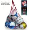 Outdoor Sports Soccer Carry Bag Portable Sports Rope Equipment Ball Mesh Bag Can Hold 10 Balls