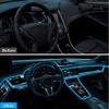 2-5M Car Console Decor Light RGB Ambient LED Light Strip USB Fiber Optic Atmosphere Lamp 8 Color Changing for Car Interior Decor