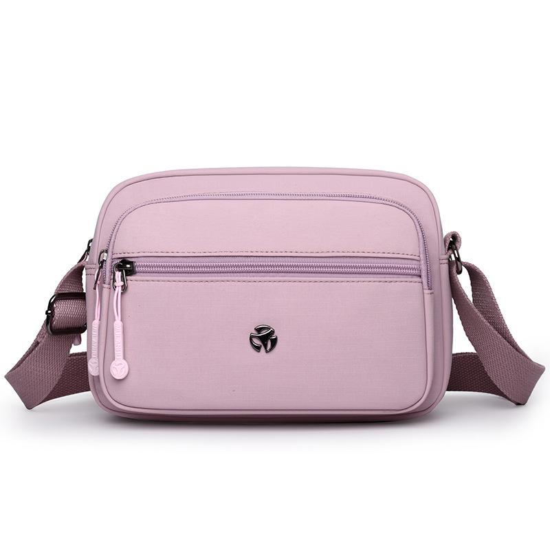 Сумка для поездок на работу Водоотталкивающая нейлоновая сумка Дорожная сумка через плечо Женская сумка через плечо Маленькая квадратная сумка