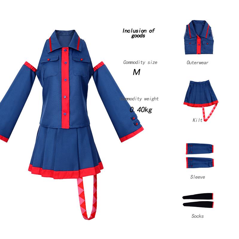 Аниме Мику Касане Тэто Косплей Костюм Топ+юбка Будущее Голубой Розовый Униформа Хэллоуин Косплей Костюм Для Женщин