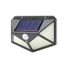 Outdoor LED Solar Lights Motion Sensor 3 Modes 100leds White Lamp IP65 Waterproof for Home Garden Street Yard