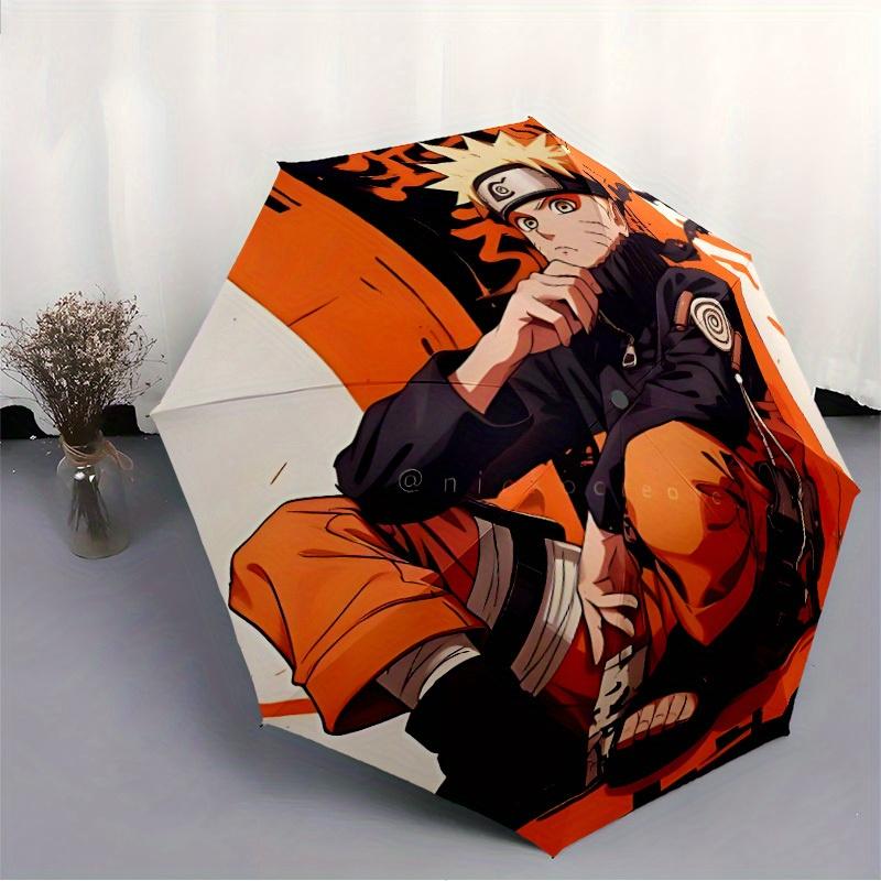 1pc Naruto Windproof Automatic Umbrella, Lightweight for Women/Men, Perfect Christmas Gift a0811193