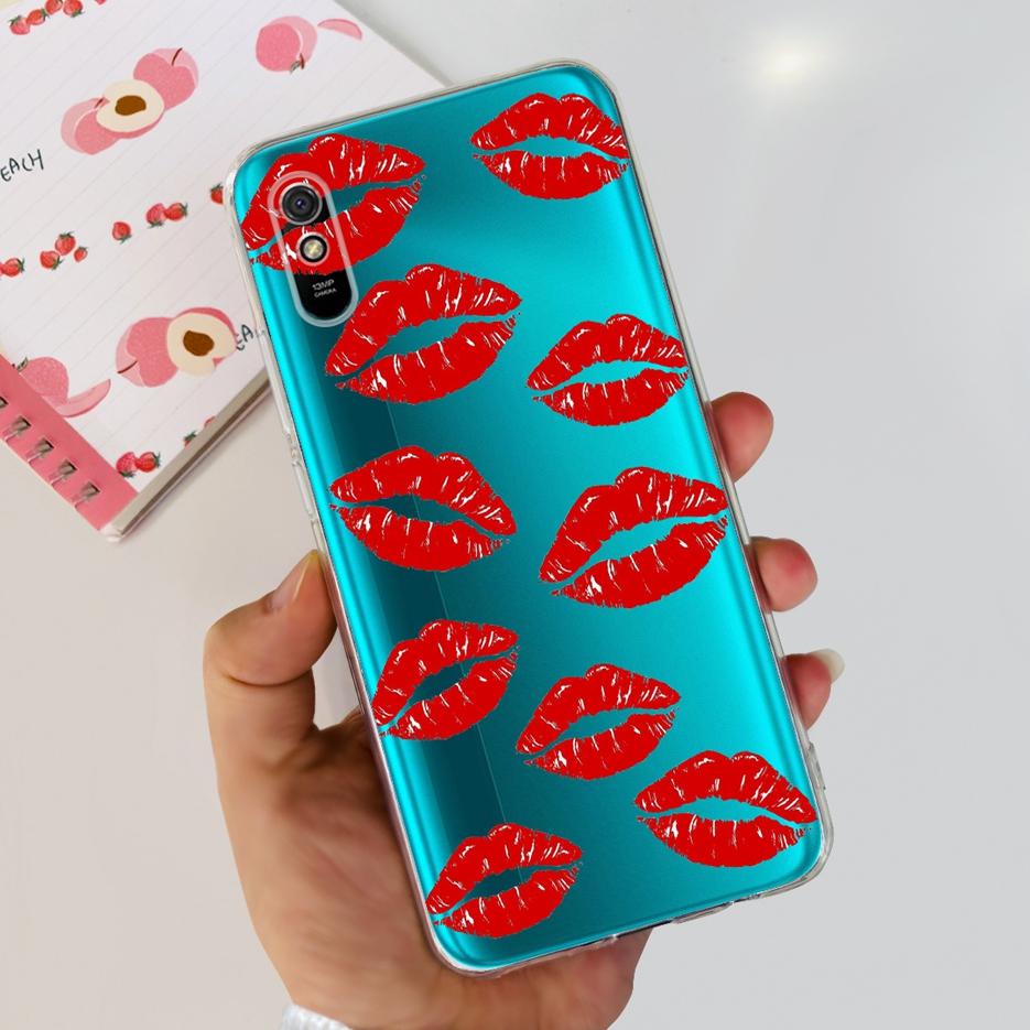Для Xiaomi Redmi 9A Чехол Redmi 9AT Стильный Расписной Чехол Прозрачный Силиконовый Чехол для Телефона Для Xiaomi Redmi 9A Sport Redmi9A T Мягкие Чехлы
