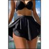Women's Shorts, Skirt Look, Slit, Special Design For Sea Pool (Bikini Slip Inside) 11100