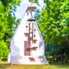 Bear Wind Chimes for Outside,Bear Gifts for Women/Men/Sympathy Gift/Memorial/Festival Birthday Metal windchimes Outdoors/Indoors,Patio