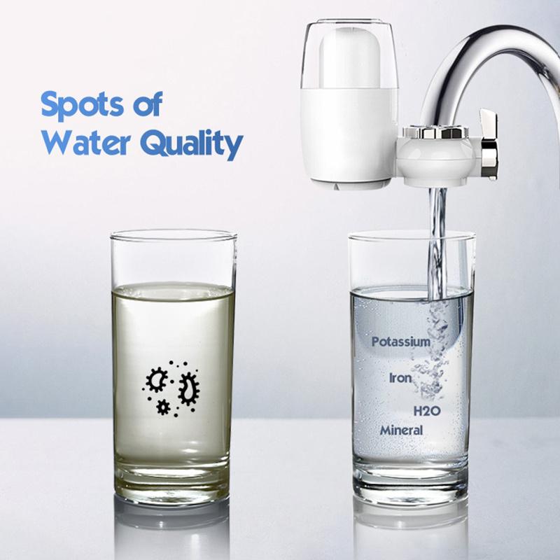 High Quality Activated Carbon Cartridge New Faucet Filter Tap Water Purifier Home Use Cleanable Kitchen Sink Faucet Tap