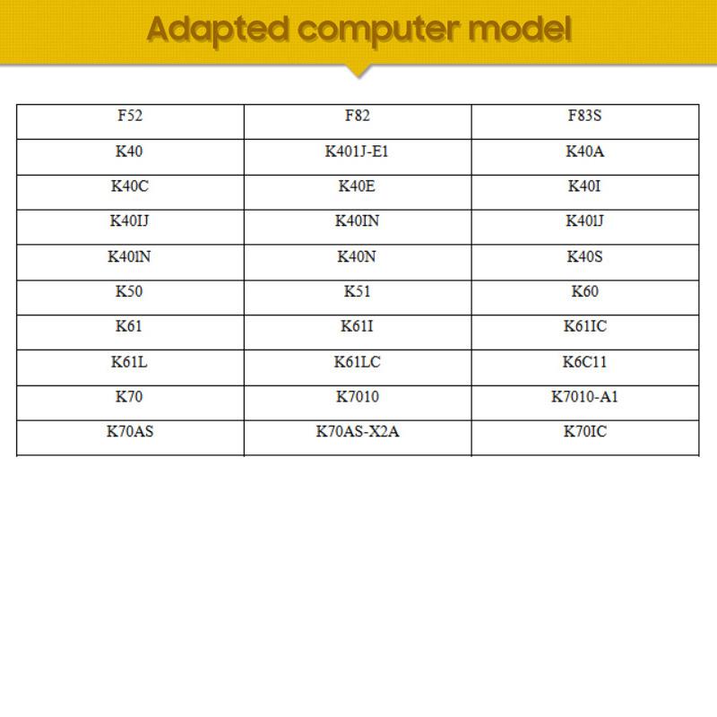 Сменный аккумулятор для ASUS K60 K50 K40 K40AF K40ID K40AB X8AC A32-F52 A32-F82, оригинальный аккумулятор для ноутбука 4400 мАч