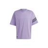 Originals Adicolor Neuclassics Solid Crew Neck Short Sleeve T-Shirt Men Tops Lilac-Purple HR3291