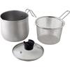 Ernest Multi-Pot with 9 Functions, Includes Glass Lid for Chopsticks and Ladle, 14cm, 21L, Gas/IH