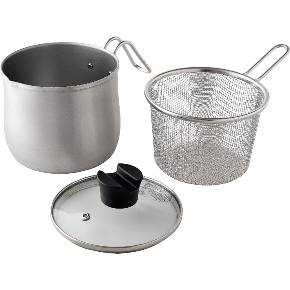 Ernest Multi-Pot with 9 Functions, Includes Glass Lid for Chopsticks and Ladle, 14cm, 21L, Gas/IH