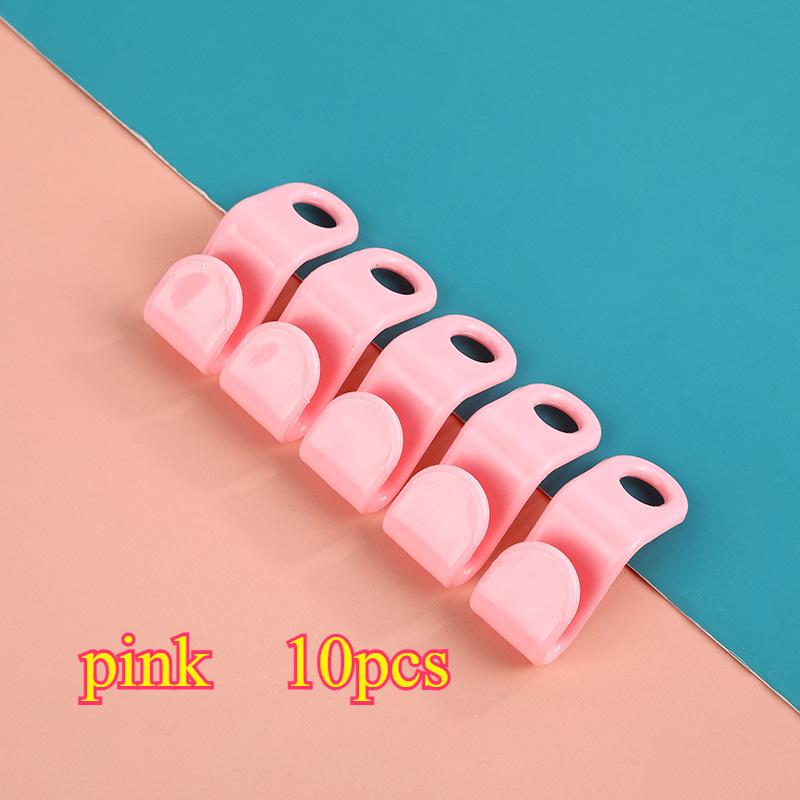 1/10 шт. крючки для вешалок для одежды, экономящие место, соединительный крючок для шкафа, каскадная вешалка, пластиковые удлинители, зажимы, органайзер для пальто