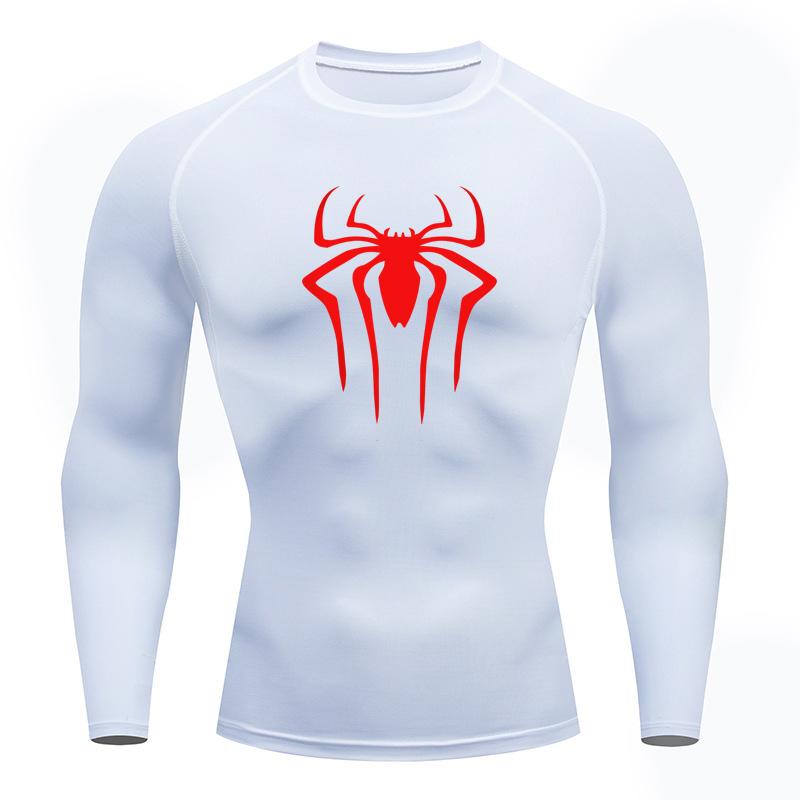 New Compression Shirt Men Fitness Gym Super Hero Sport Running T-Shirt Rashgard Tops Tee Quick Dry Short Sleeve T-Shirt for Men