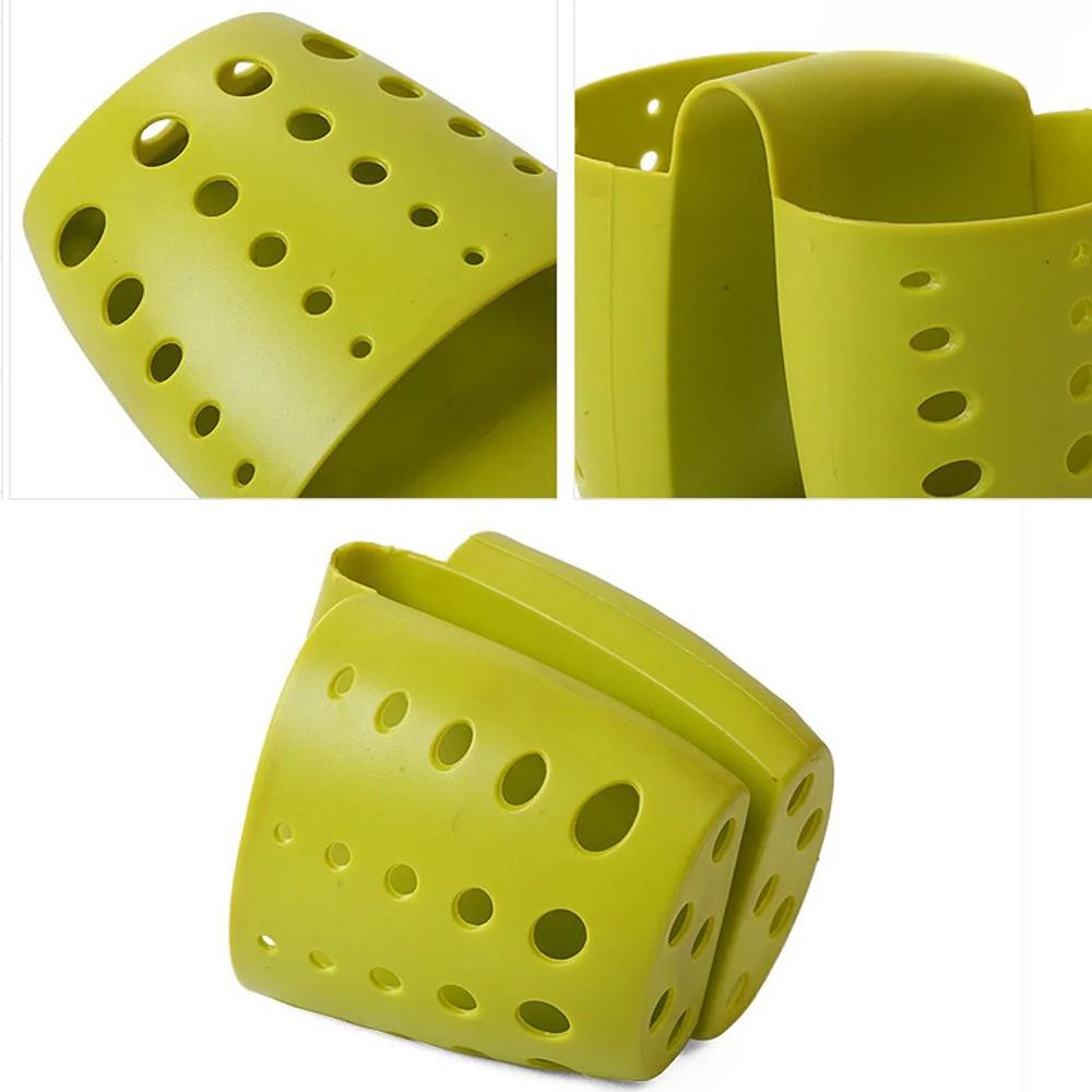 Кухонные инструменты Кухонная раковина Седлообразный Двойной силиконовый держатель для губок Стойка для раковины Органайзер для хранения Мыло Кухня