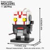 MOOXI Серия Моделей BrickHeadsed Набор MOC Кирпичи Модель Фигурки Действия Взрослые Конструкторы Детские Образовательные Игрушки Для Детей Подарок