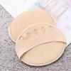 Half Insoles Invisible Socks High Heels Non-Slip Foot Care Honeycomb Forefoot Pad Toe Socks