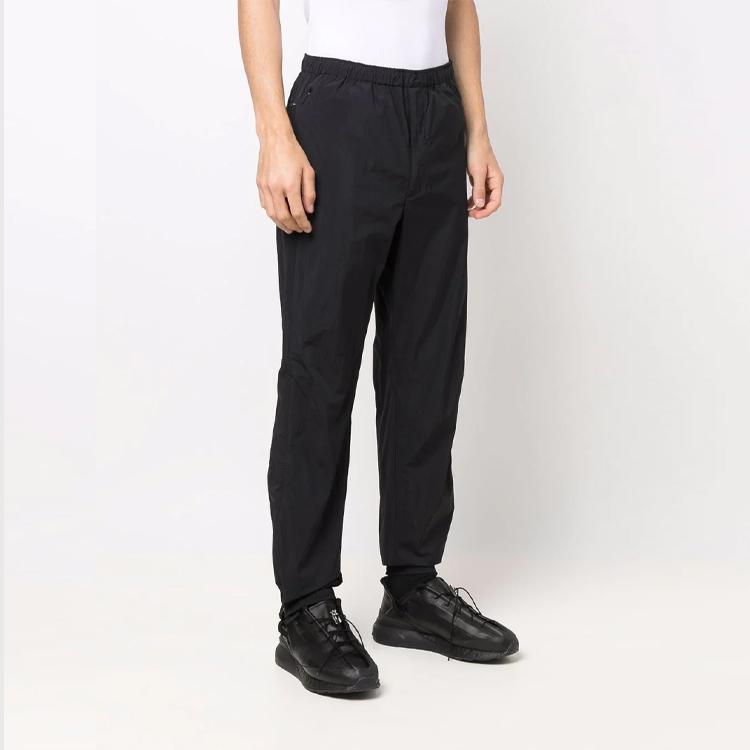Y-3 FW21 эластичный пояс однотонные спортивные брюки мужские брюки черные HH8904