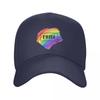 Fashion Rainbow LGBT Pride Baseball Cap Women Unisex Breathable Gay Lesbian Dad Hat Summer Hats Outdoor Snapback Caps