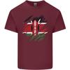 Torn Kenya Flag Kenyan Day Football Unisexs Light Cotton TShirt
