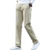 RED DRAGONFLY Men's Summer Casual Cotton Business Straight Slim Fit Stretch Khaki Pants 32