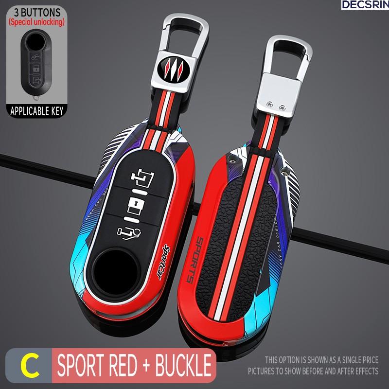 Чехол-раскладушка для автомобильного пульта из цинкового сплава для Fiat Ducato 500 500L Panda Grande Punto Lancia Musa Автоаксессуары