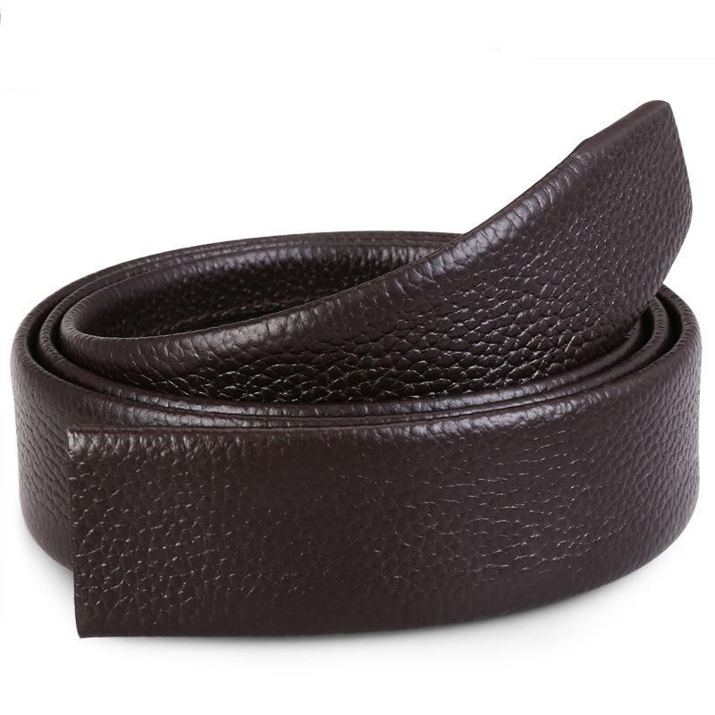 Ремень без головы с узором в виде полоски, мужской ремень с автоматической пряжкой, пояс без пряжки, полоска 3,5 см