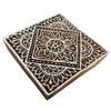 IBA Indianbeautifulart цветочный узор квадратной формы индийский декоративный деревянный блок для рисования