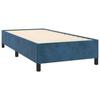 Maison Exclusive - Sommier à lattes de lit avec matelas Bleu foncé 90x200 cm