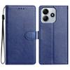 Для Xiaomi Redmi Note 14 5G Кожаный чехол-кошелек с подставкой и удобным ремешком
