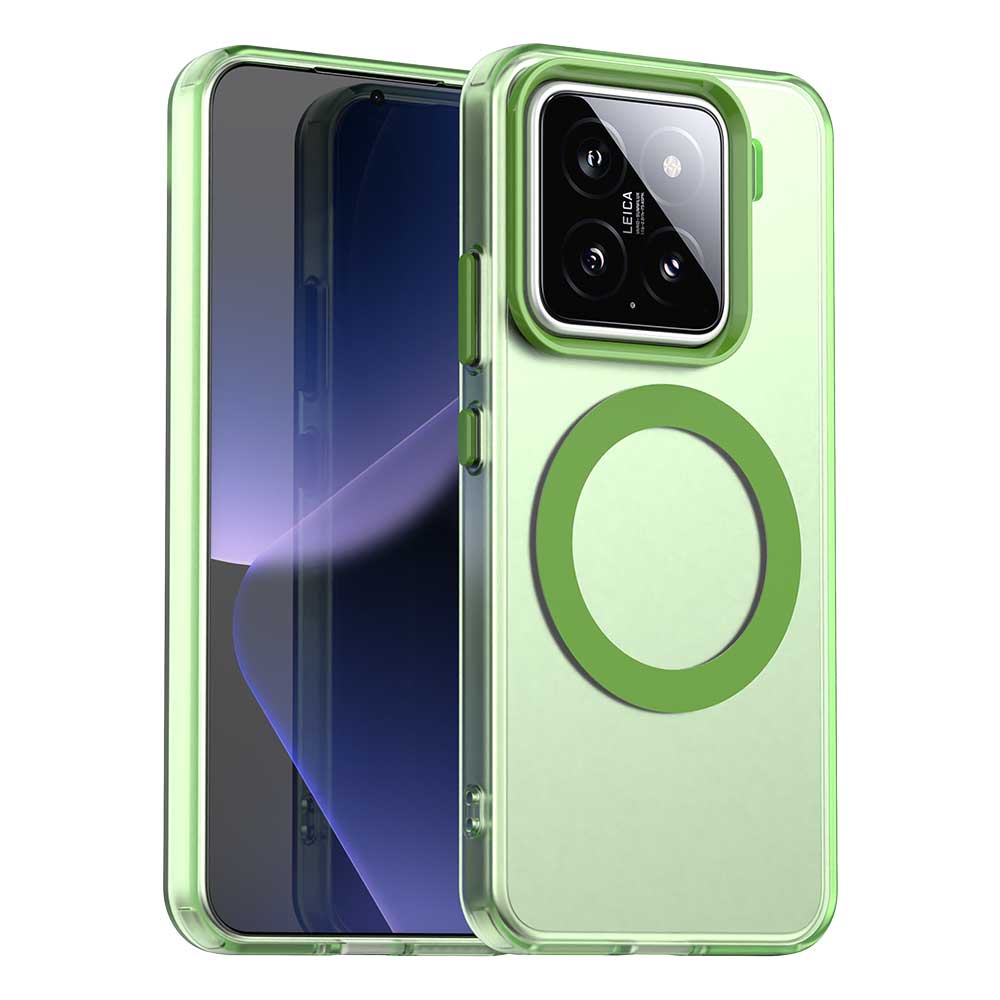 For Xiaomi 15 Pro Case Magnetic Case Skin Touch Matte Anti Drop TPU+PC Phone Back Cover