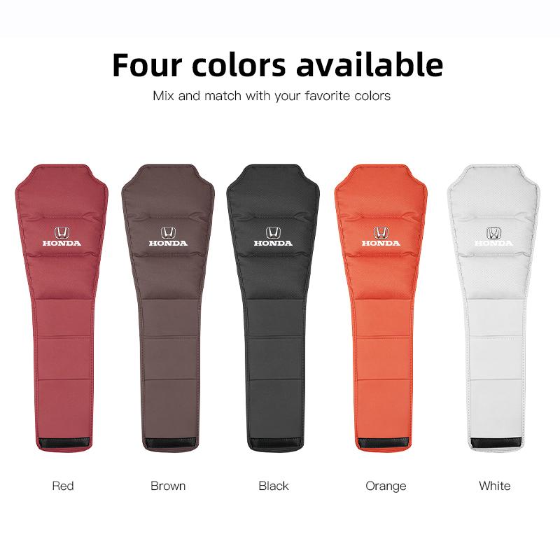 wsdh6 Car Seat Headrest Cover Luxury Suede Protective Cushion For Honda CR-V Accord Civic HR-V Pilot Odyssey Fit Jazz Vezel CITY Freed