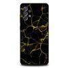 Черно-золотой мраморный узор Чехол для телефона Для Samsung S25,S24,S21,S22,S23,S30,Ultra,S20,Plus,Fe,Lite,Note,10,9,5G Черный Чехол