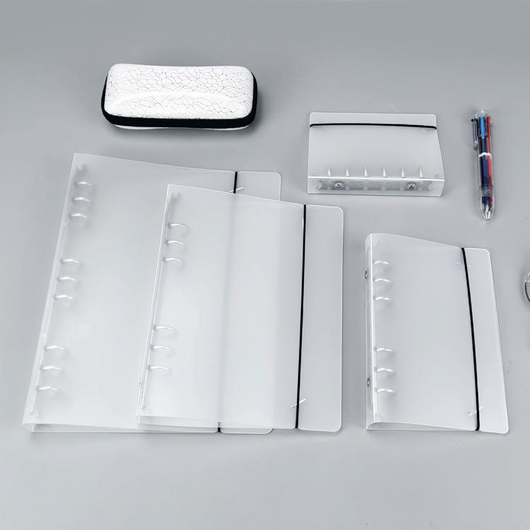 Loose-Leaf Ring Binder Notebook Cover, A4/B5/A5/A6, 4/6/9 Hole Portfolio File Folder