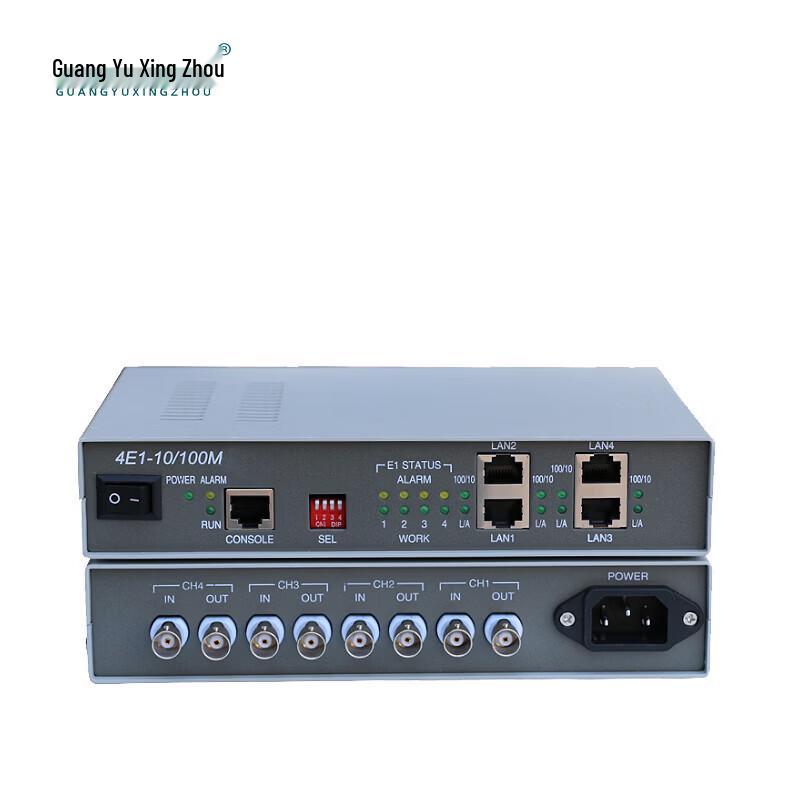 Конвертер протоколов Guangyu Xingzhou 4E1 в Ethernet