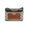 [Pre-Owned] Padlock Moonlight Treasure Box Series Metal Lock Logo Canvas And Leather Crossbody Bag Small - Very Good #1R1M9EU