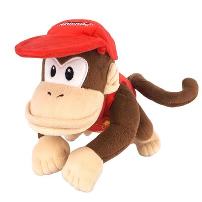 Sanei Boeki Super Mario ALL STAR КОЛЛЕКЦИЯ Diddy Kong (S) Плюшевая игрушка Ш15 x Г20 x В18см AC21