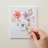 Fresh and Colorful Floral Switch Stickers, Home Wall Decoration Stickers
