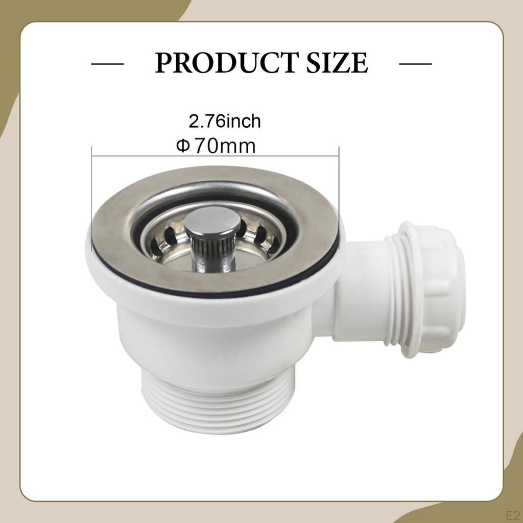 Kitchen Sink Plug Food Strainer for Basement