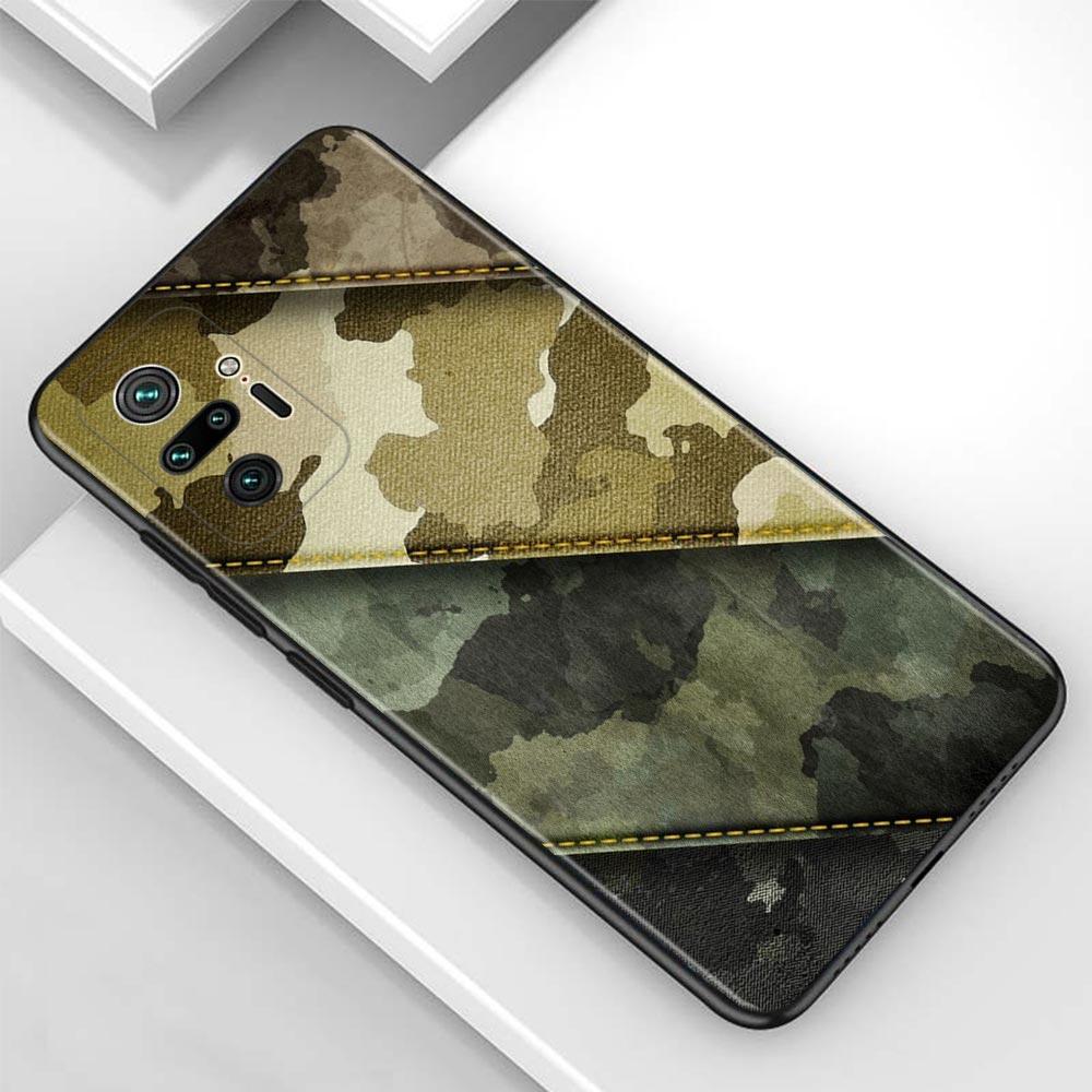 Чехол для Redmi Note 10 Pro Max 9 9t 9s 8 8t 7, чехол для Redmi K40 Pro Plus 9 9a 9c, камуфляжный чехол в стиле милитари