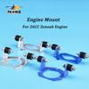 RC Boat Gas Marine Aluminium Engine Mount Fixing Holder / Rubber Shock for Zenoah 26CC/29CC/30CC & QJ26CC Engine