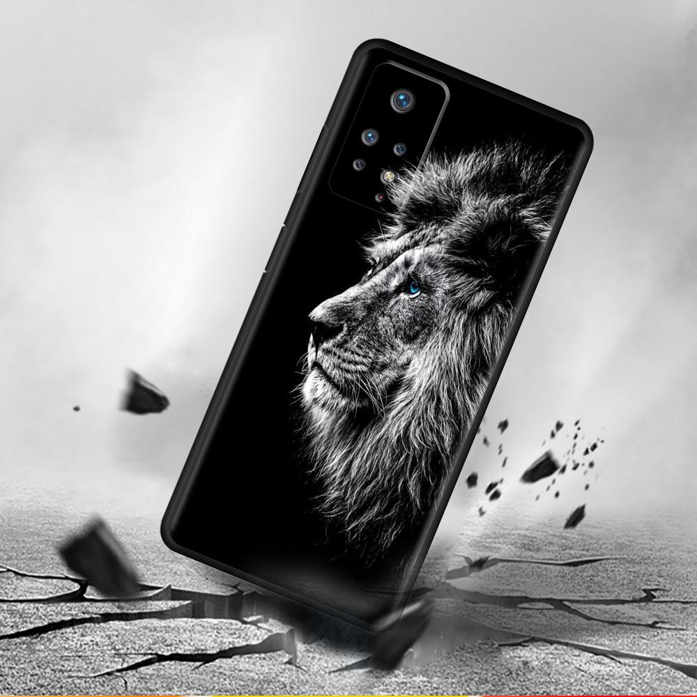 Официальный для Xiaomi Redmi Note K40 9T 7 10 9C 9 8 9S 9A 11 Pro K40S 10C 8T Celulares Fundas Beast Lion Wolf