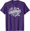 Футболка Northwestern Wildcats Чемпионы Национального Чемпионата 2025 по Хоккею на Траве