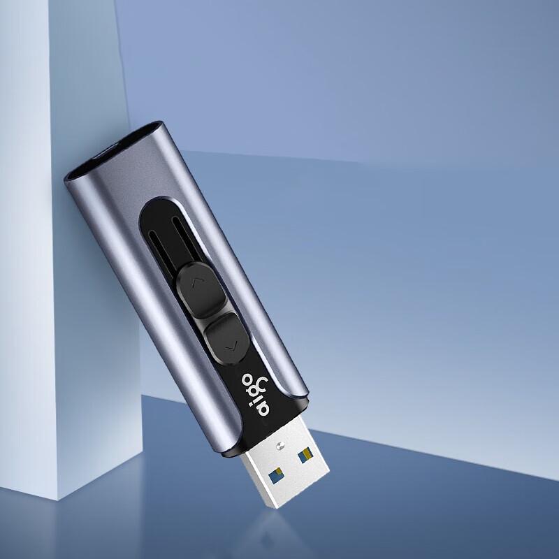 Aigo U335 Металлическая выдвижная флешка USB 3.0