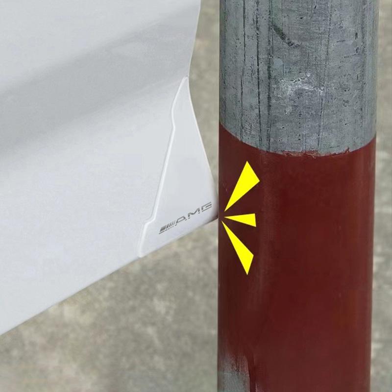 4Pcs Car Door Silicone Buffer Stickers Anticollision Anti Scratch For Mercedes Benz AMG GLE GLS CLA CLE GLC CLS GLA W223 W213 BJ1